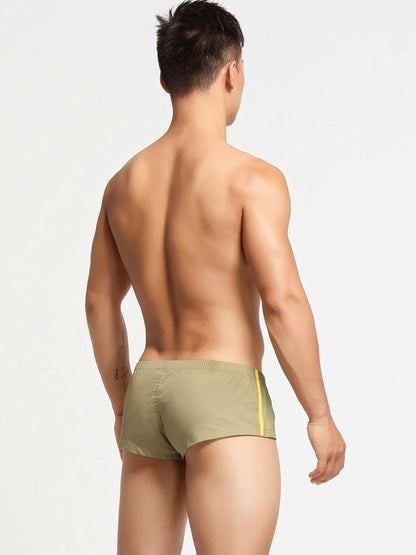 Men's Breathable Trunks with Button Fly