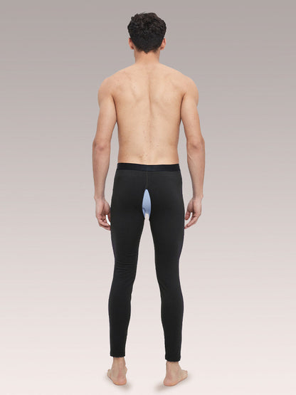 Men's Pure Cotton Open Crotch Breathable Warm Pants