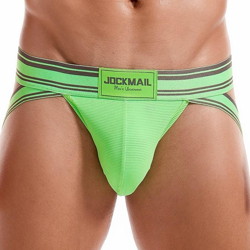 Men's Sexy Breathable Mesh Thongs