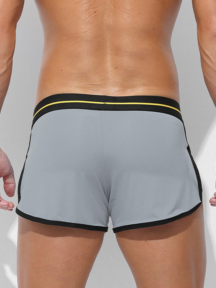 2 Pack Men's Comfortable Lounge Sport Boxer Briefs