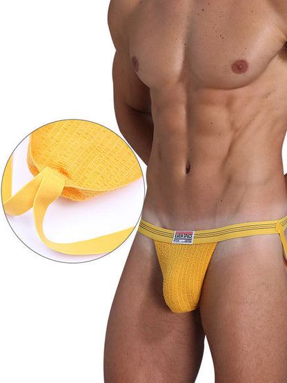 Men's Sexy Workout Jockstraps With Contour Pouch