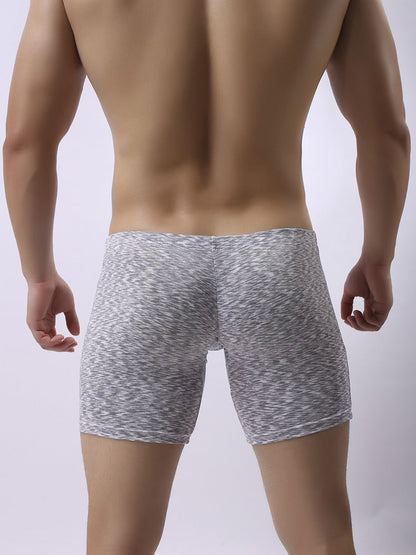 Men's Sport Anti-chafing Large Pouch Boxer Briefs