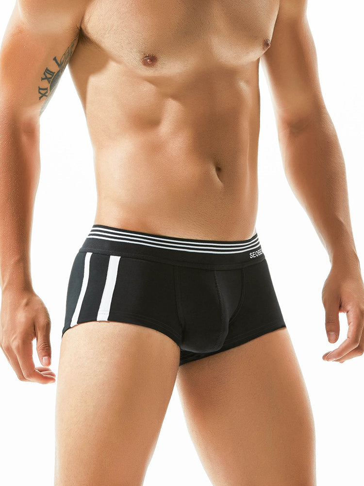 Men's Low-rise Separate Pouch Trunks