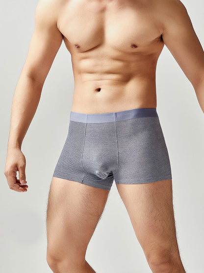 2 Pack Men's U Convex Pouch Trunks