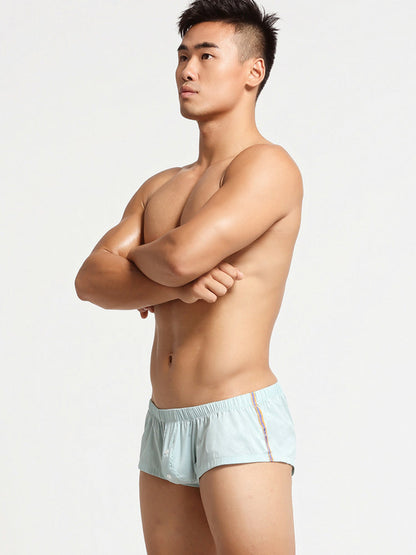 Men's Breathable Trunks with Button Fly