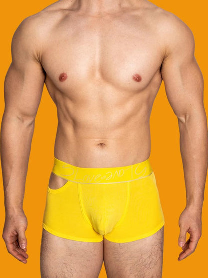 2 Pack Men's Stylish Breathable Modal Sports Trunks