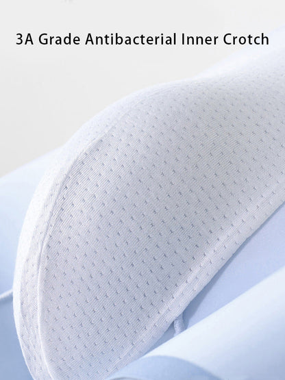 3 Pack Men's Ice Silk Gradient Quick-Dry Ultra-Thin Breathable Antibacterial Trunks