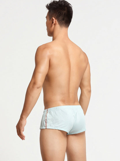 Men's Breathable Trunks with Button Fly