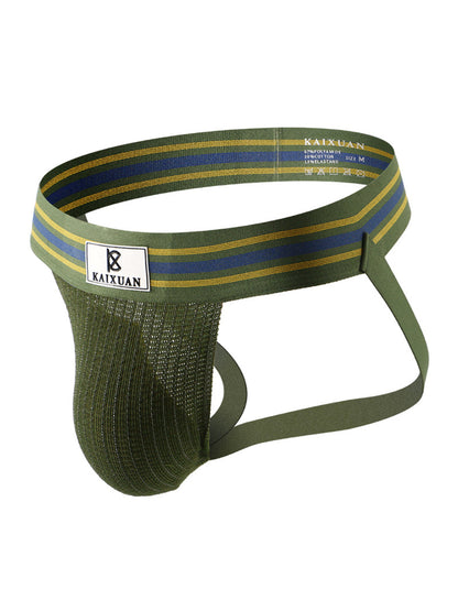 Men's Sexy Jockstrap with Support Pouch