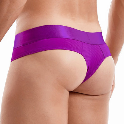 Men's Sexy Fluorescent Mesh Bikini