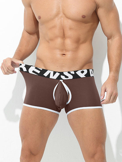 2 Pack Men's Modal Sexy Breathable Classic Trunks