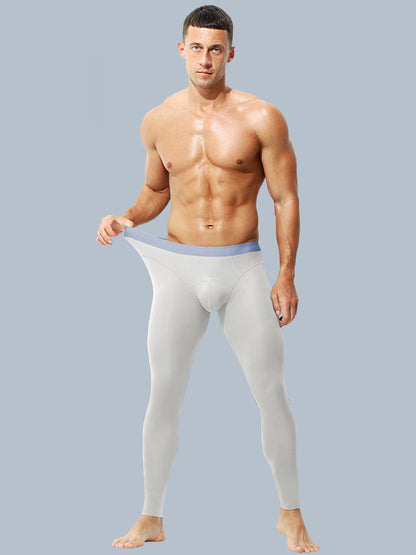 Men's Thin Slim-Fit 2-in-1 Thermal Bottoms & Long Johns