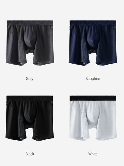Breathable Antibacterial Mesh Boxers Briefs