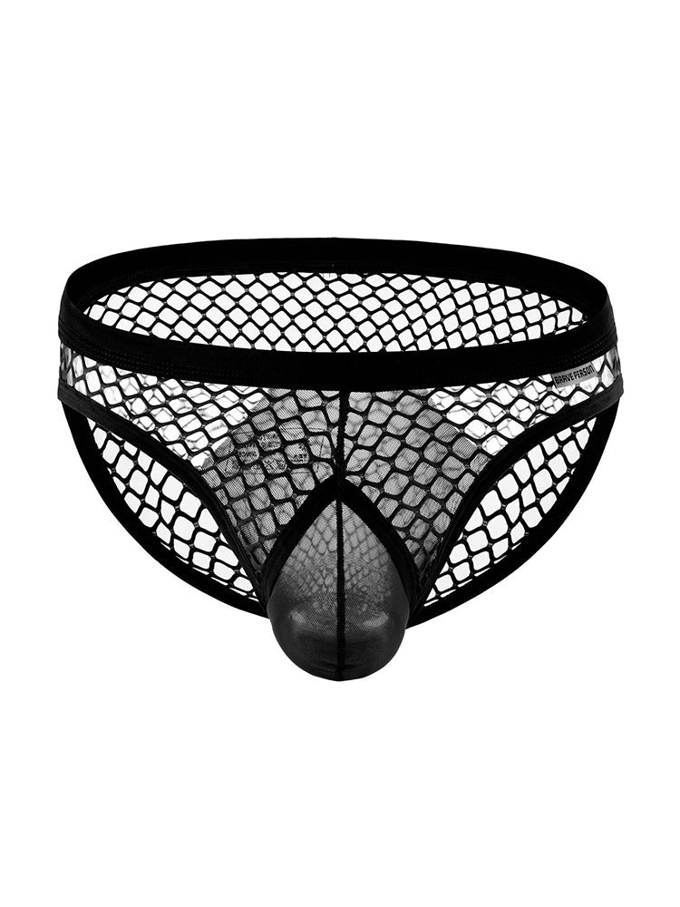 2 Pack Men's Low-Rise Mesh Breathable Bikini