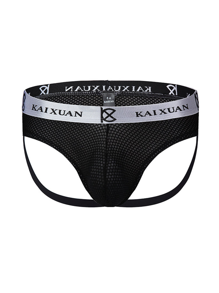 Men's Soft Elastic Comfortable Breathable Low Waist Sexy Thong