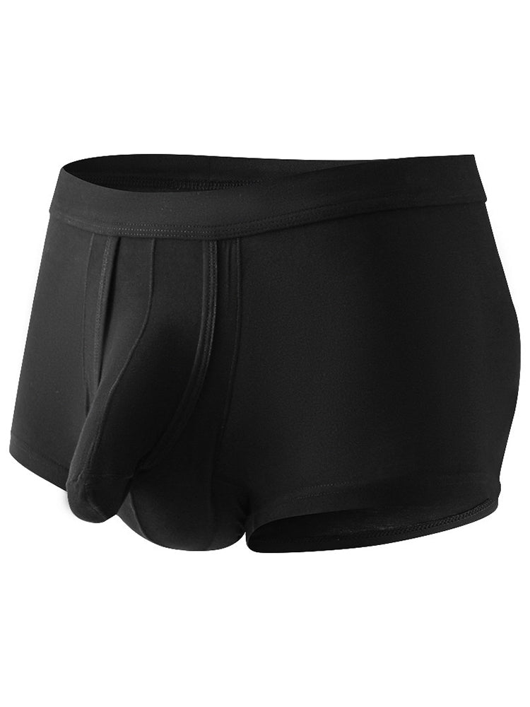 Sexy Separated Ball Pouch Trunks For Men