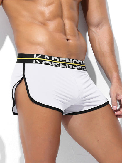2 Pack Men's Comfortable Lounge Sport Boxer Briefs
