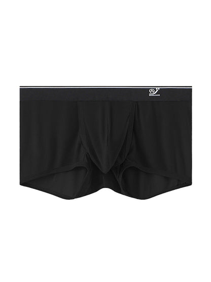 2 Pack Men's Breathable Mesh Trunks with Fly