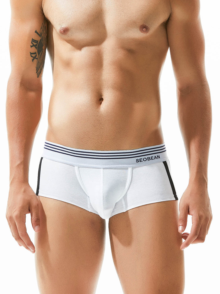 Men's Low-rise Separate Pouch Trunks