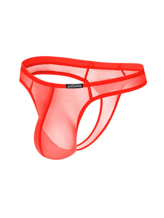 2 Pack Men's Sexy Semi-Transparent Thong