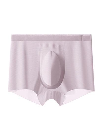 2 Pack Men's Ultra-Thin Ice Silk Quick-Dry Trunks