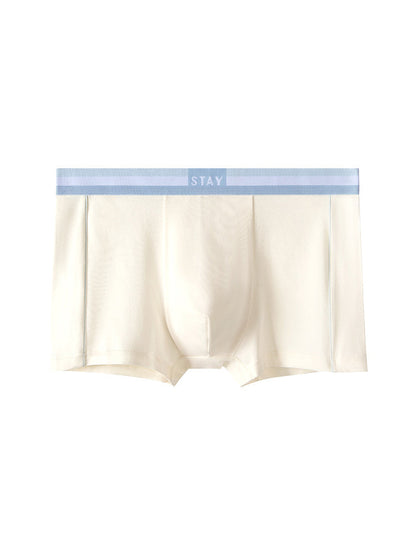Men's Contrast Color Striped Modal Trunks