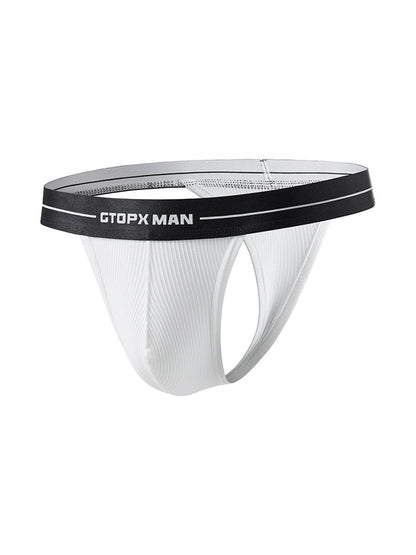 2 Pack Men's Sexy T-Back Mesh Thong
