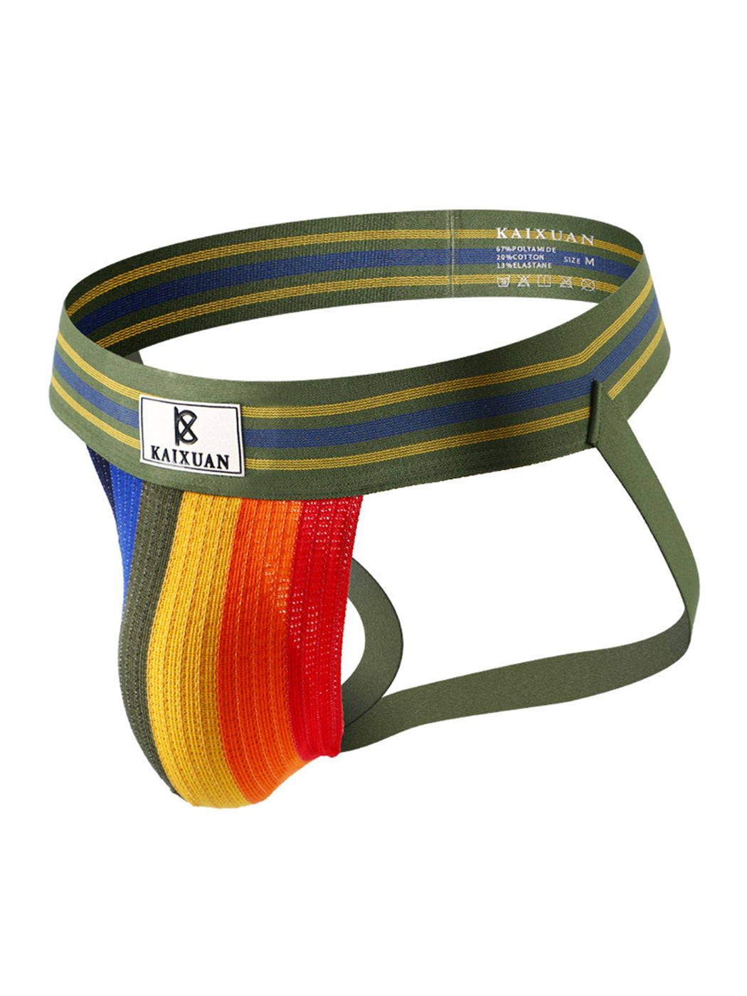 Men's Sexy Jockstrap with Support Pouch