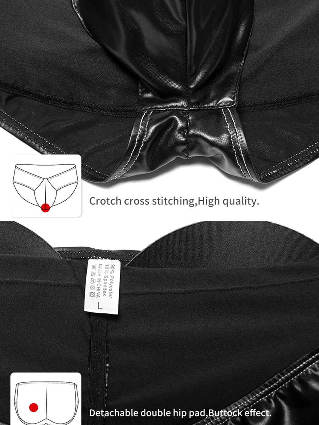 Men's Sexy Butt Lifting Underwear With Sponge Pad