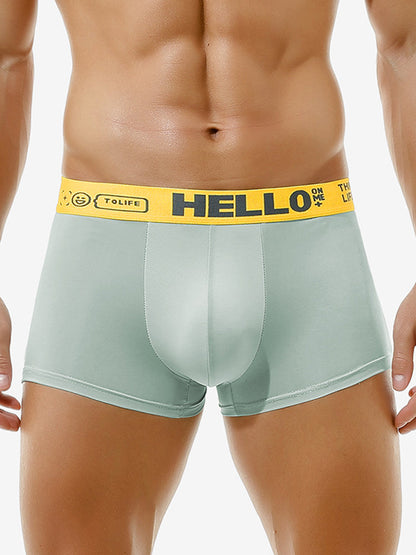 Men's Silky Thin Pouch Trunks