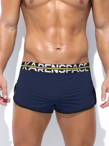 2 Pack Men's Comfortable Lounge Sport Boxer Briefs