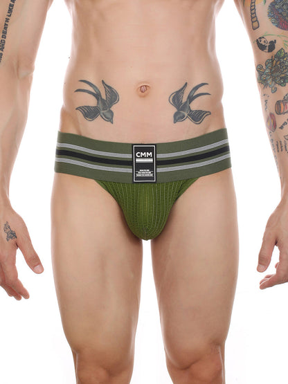 2 Pack Men's High-Stretch Rainbow Sports Comfort Bikini