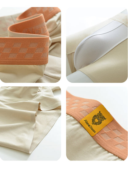 Men's Contrast Seamless Micro Trunks