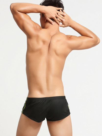 Men's Breathable Trunks with Button Fly