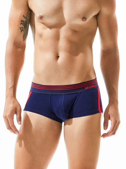 Men's Low-rise Separate Pouch Trunks
