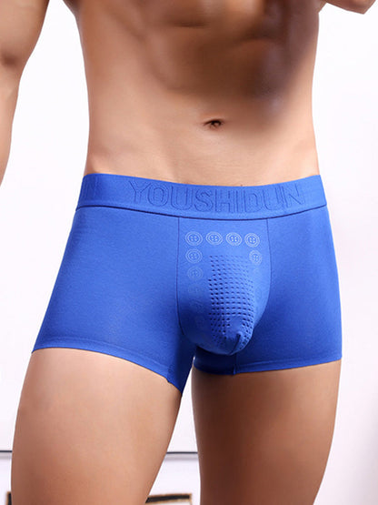 2-pack Men's Negative Ion Massage Boxer Briefs