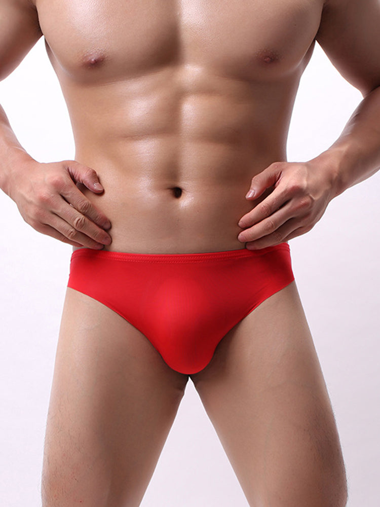 Men's Seamless Low Rise U-Convex Briefs