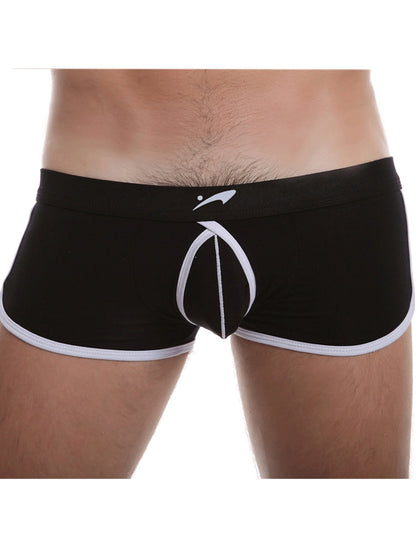 3 Pack Men's Modal U-convex Large Pouch Arrow Pants Breathable Boxer Briefs