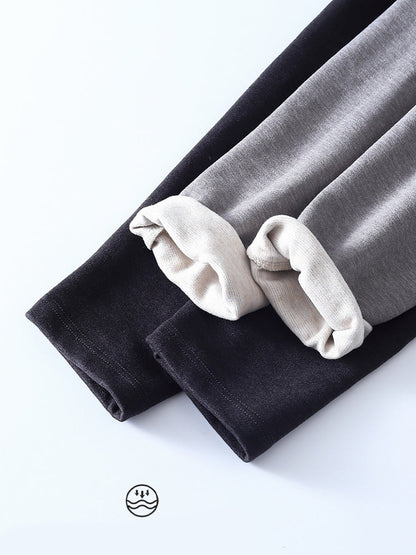 Men's Thermal Pants with Fleece Lining. Thickened Sports Base Layer Pants