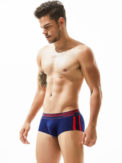 Men's Low-rise Separate Pouch Trunks