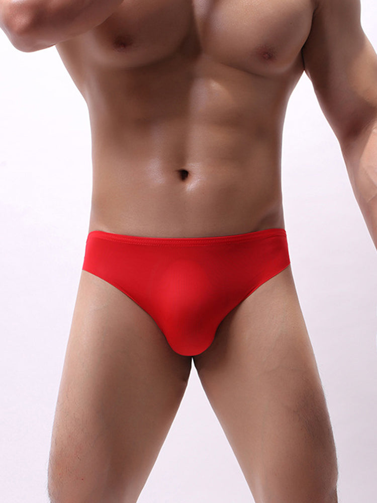 Men's Seamless Low Rise U-Convex Briefs