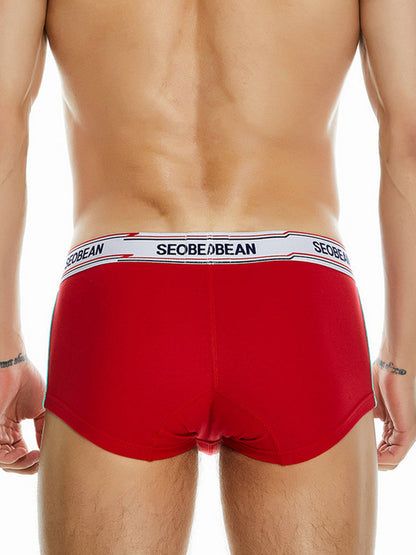 Men's Side Line Pouch Cotton Trunks