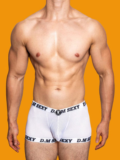 2 Pack Men's Low Waist Mesh Breathable Sports Trunks