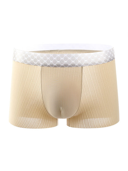 4 Pack Breathable Support Pouch Trunks For Men