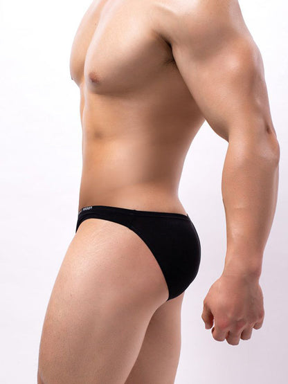 3 Pack Men's Sexy Comfortable Large Pouch Bikini