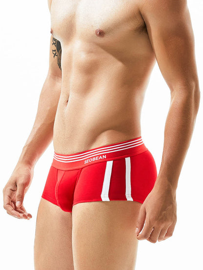 Men's Low-rise Separate Pouch Trunks