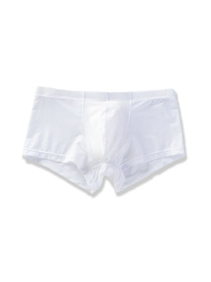 Thin Breathable Ice Silk U Convex Boxers for Men