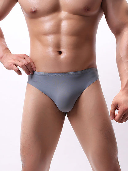 Men's Seamless Low Rise U-Convex Briefs