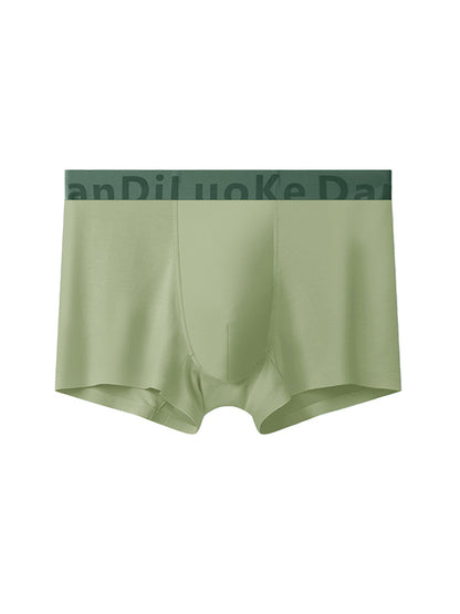 3 Pack Men's Antibacterial Seamless Boxer Briefs