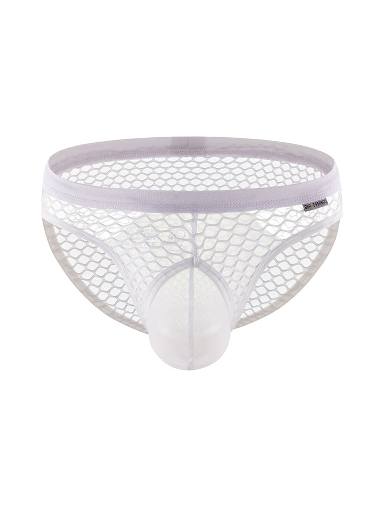 2 Pack Men's Low-Rise Mesh Breathable Bikini